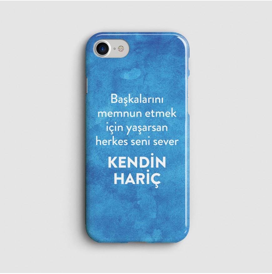 Başkalarını memnun etmek için yaşarsan - telefon kılıfı Başkalarını memnun etmek için yaşarsan - telefon kılıfı